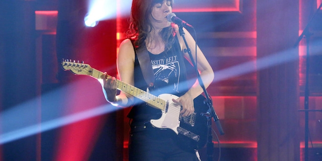Courtney Barnett Does "Pedestrian at Best" on "The Tonight Show"
