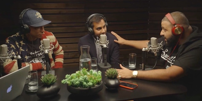 DJ Khaled Gives Aziz Ansari Advice on Pharrell's Beats 1 Show