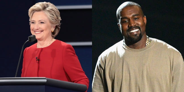Hillary Clinton Praises Kanye West on Leaving Show for Kim: “Bless His Heart”