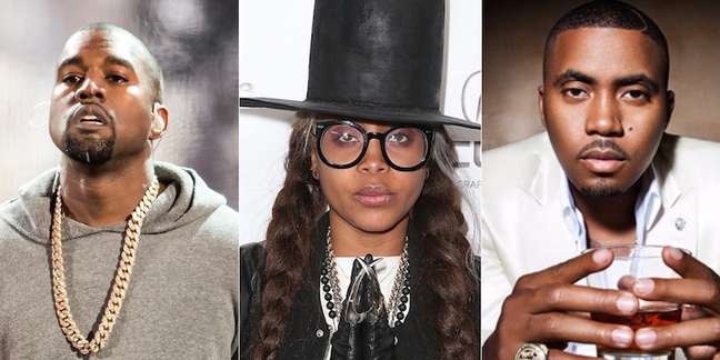 Kanye Making New Music for Erykah Badu / Nas Film The Land