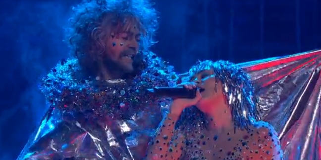 The Flaming Lips and Miley Cyrus Perform "A Day In The Life" on "Conan"