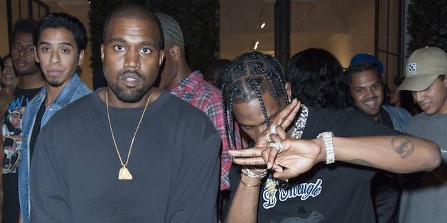 Travis Scott Says He’s Executive Producing Kanye’s Cruel Winter Album, Out Early 2017