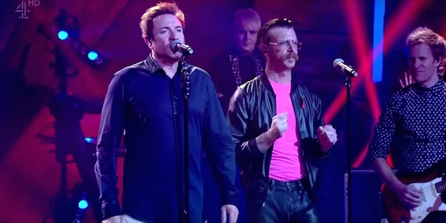 Duran Duran and Eagles of Death Metal Perform "Save a Prayer" Together on "TFI Friday"