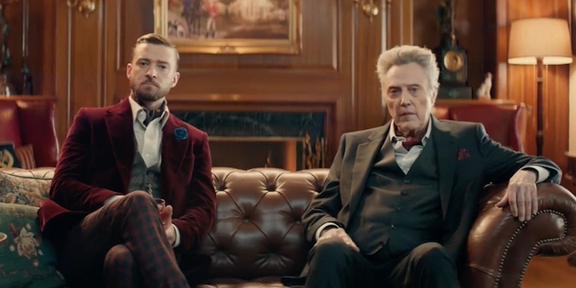 Watch Christopher Walken Recite *NSYNC Lyrics in Justin Timberlake’s Bai Super Bowl Ad
