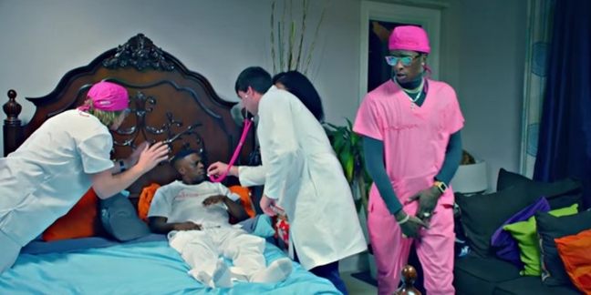 Young Thug Plays Doctor in "F Cancer (Boosie)" Video