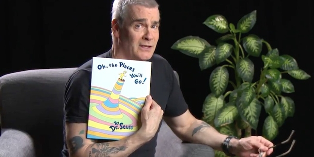 Watch Henry Rollins Read, Scream About Dr. Seuss' Oh, the Places You'll Go!