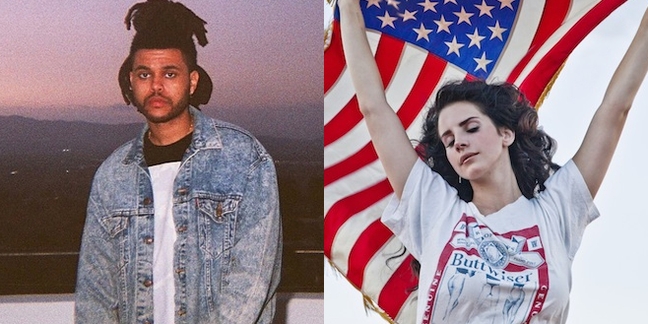 The Weeknd and Lana Del Rey Perform "Prisoner"