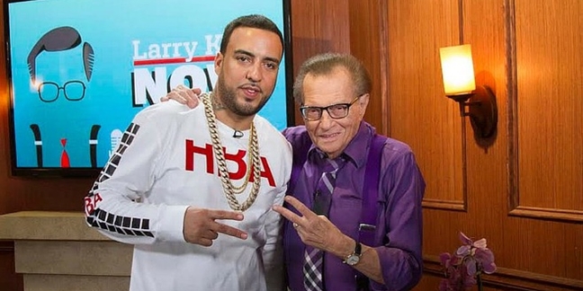 French Montana Talks Kanye West, Taylor Swift on "Larry King Now"