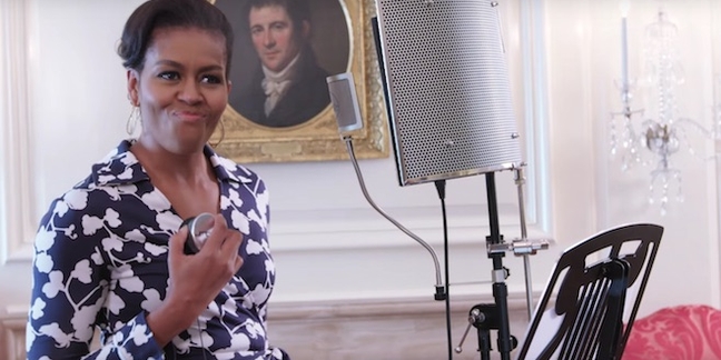 First Lady Michelle Obama and "SNL"'s Jay Pharoah Drop Rap Video About Going to College