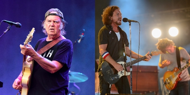 Neil Young to Induct Pearl Jam Into Rock and Roll Hall of Fame