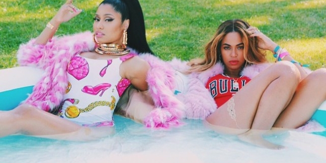 Nicki Minaj and Beyoncé Hit Coachella in the "Feeling Myself" Video
