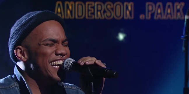 Anderson .Paak Performs "Silicon Valley" and "The Season/Carry Me" on "Colbert"