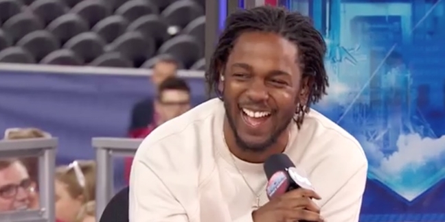 Kendrick Lamar Chats Basketball on Final Four Pre-Game Show: Watch
