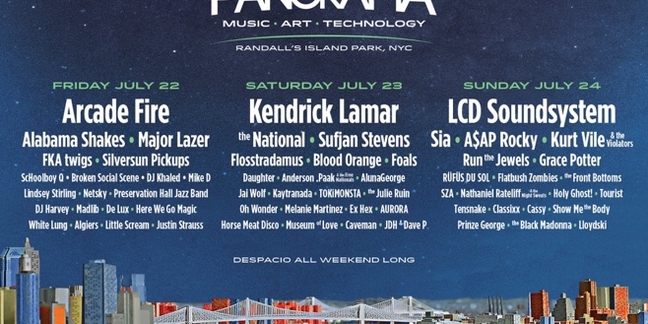 LCD Soundsystem, Arcade Fire, Kendrick Lamar Headlining Coachella Organizers’ NYC Festival Panorama