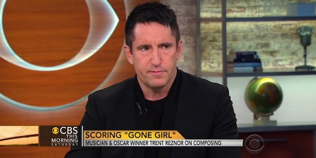 Trent Reznor Discusses Gone Girl on "CBS This Morning: Saturday" 