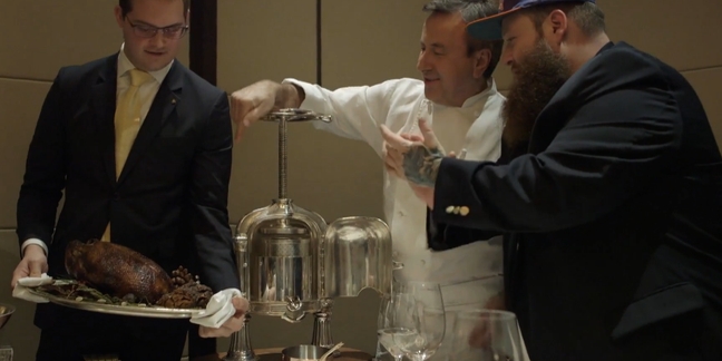 Action Bronson Cooks Duck With Daniel Boulud in Munchies Special