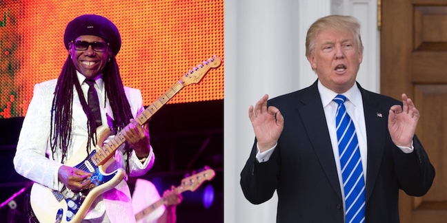 Nile Rodgers, Recording Academy Congratulate Trump, Urge Copyright Reform in Open Letter